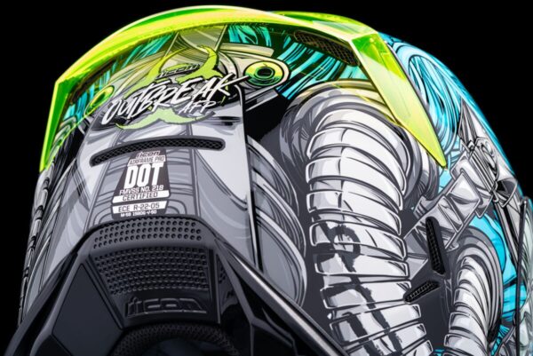 HELMET AFP OUTBREAK BL XS - Image 4