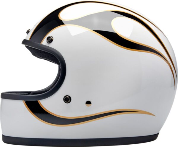 HELMET GRINGO W/B FLAM SM - immagine 2