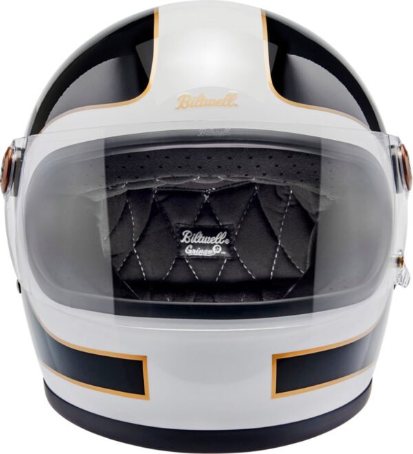 HELMET GRINGO S WH/BLK LG - Image 2