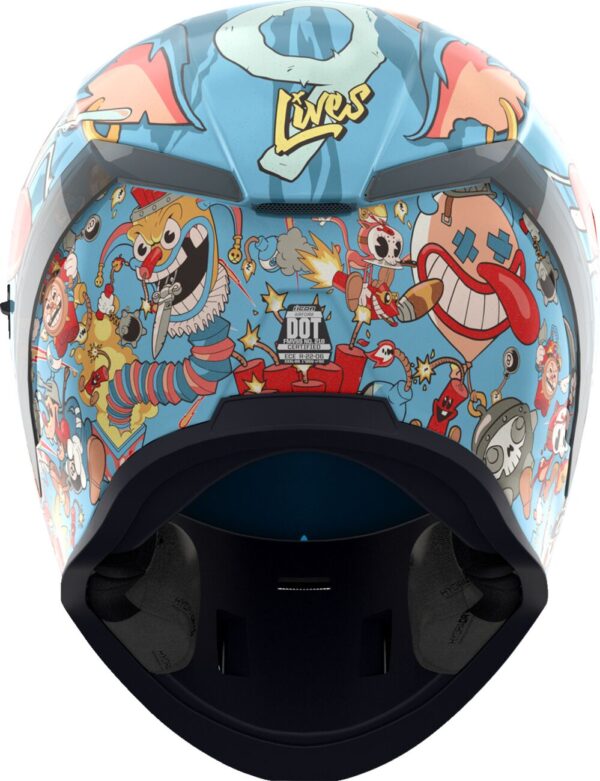 HELMET AFRM NINE LIVES BL 2X - Image 3