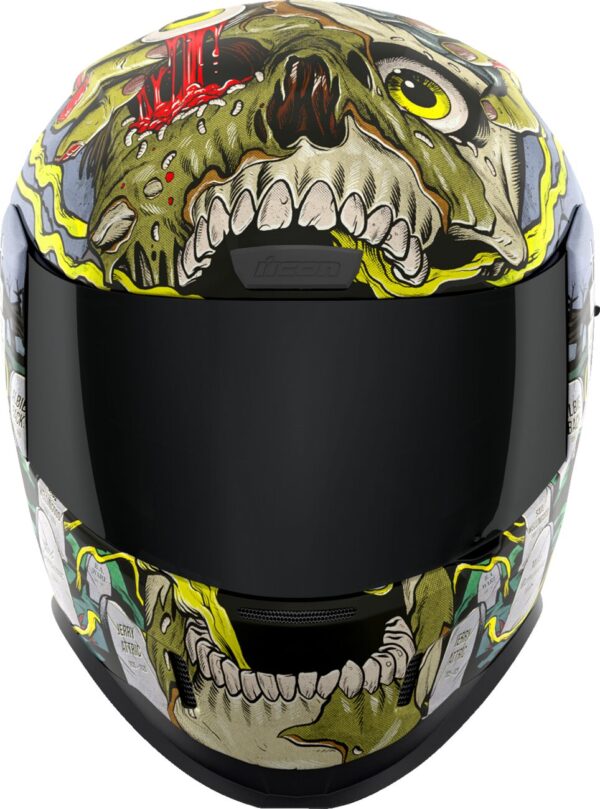 HELMET AFRM DEAD SERIOUS BK SM - Image 5