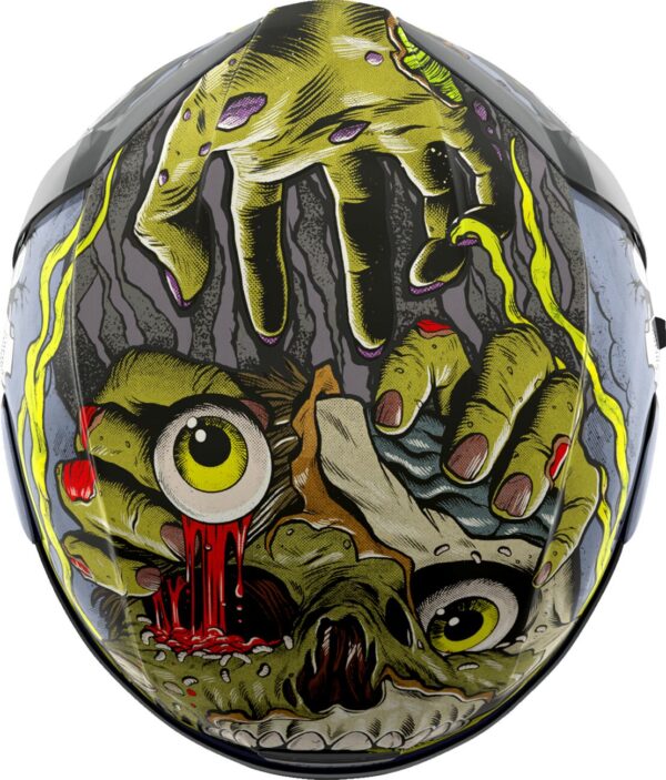 HELMET AFRM DEAD SERIOUS BK SM - Image 6