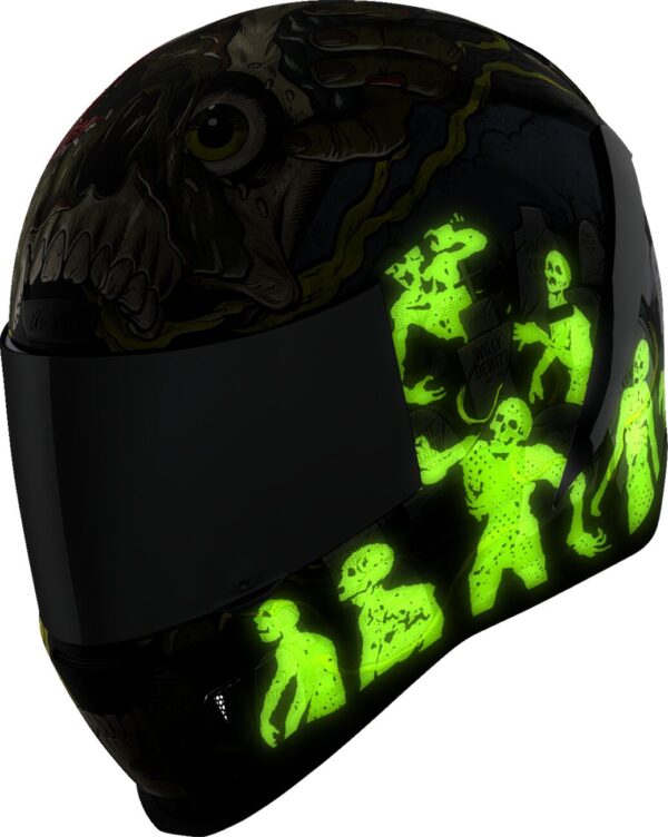 HELMET AFRM DEAD SERIOUS BK SM - Image 7