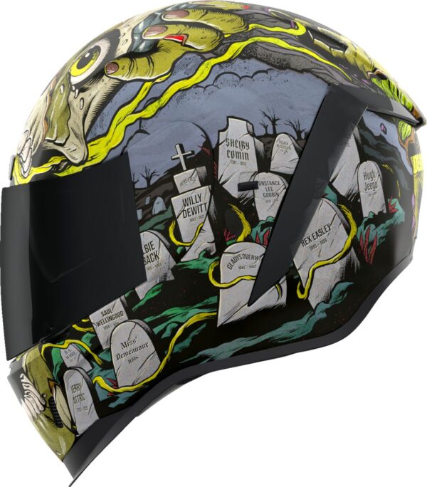 HELMET AFRM DEAD SERIOUS BK MD - Image 2