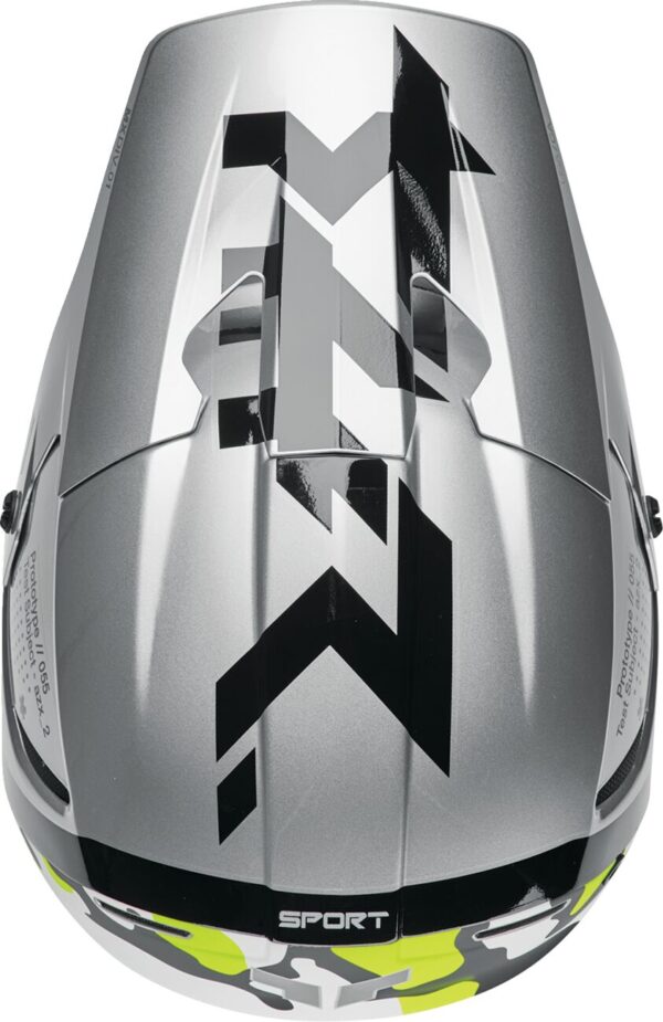 HELMET REFLEX SPORT RIOT GY/AC - Image 4