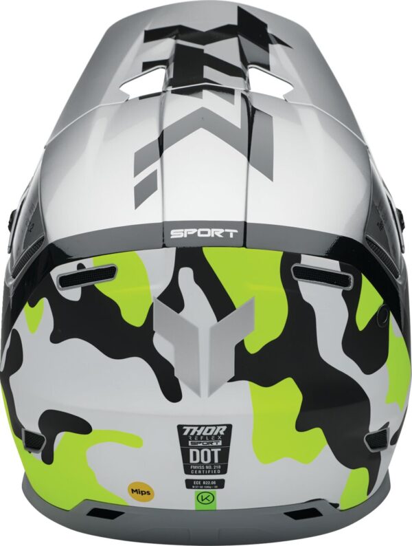 HELMET REFLEX SPORT RIOT GY/AC - Image 3