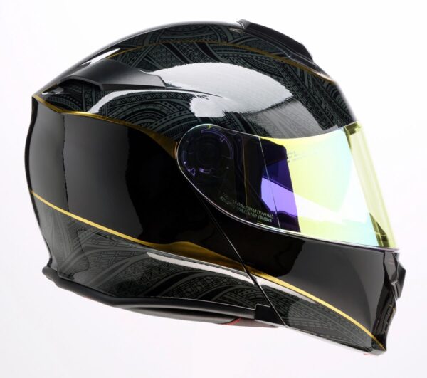 HELMET SOL 2.0 NOTORIS BK/GO 4 - immagine 2