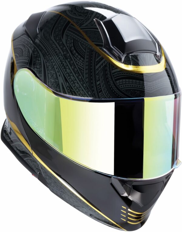 HELMET SOL 2.0 NOTORIS BK/GO 4 - immagine 4