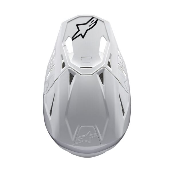 HELMET SM10 SOLID WHT S - Image 7