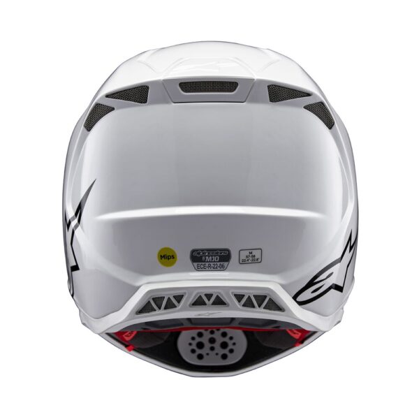 HELMET SM10 SOLID WHT L - Image 2