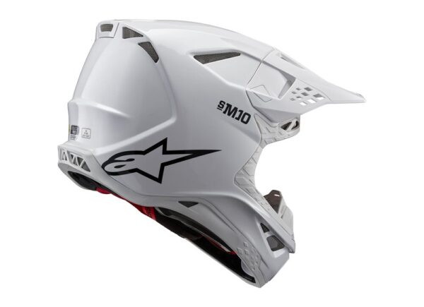 HELMET SM10 SOLID WHT L - Image 6