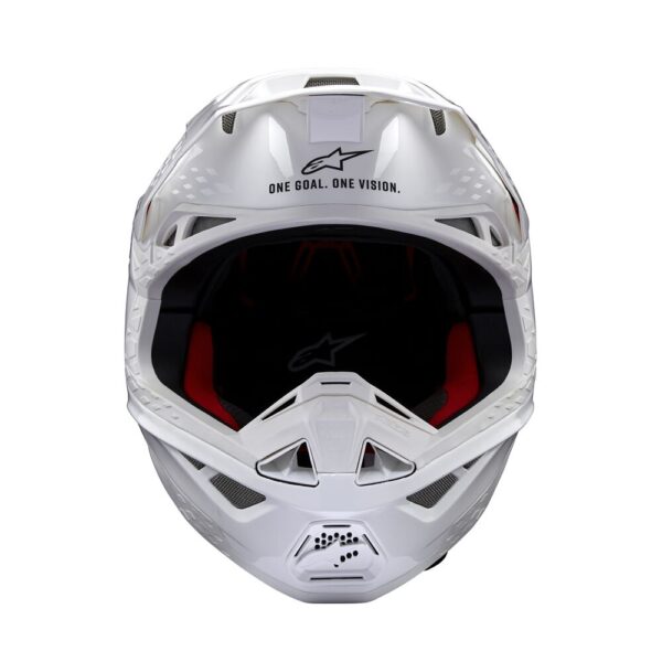 HELMET SM10 SOLID WHT 2X - Image 3