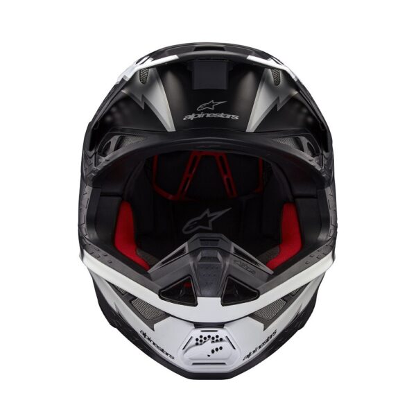 HELMET SM10 AMP BLK/WT S - immagine 5