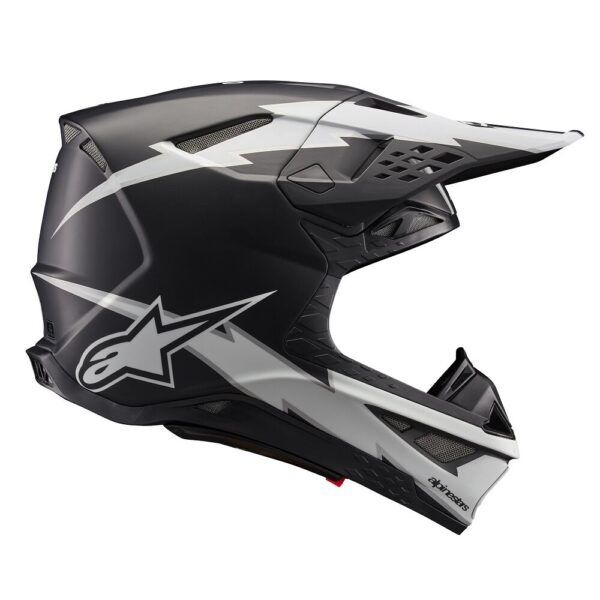 HELMET SM10 AMP BLK/WT S - immagine 6