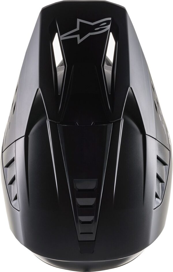 HELMET SM5 SOLID BLACK L - Image 5