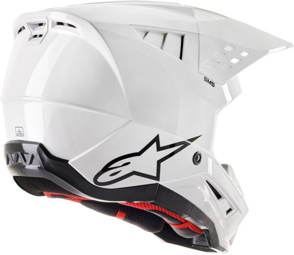 HELMET SM5 SOLID WHT S - Image 5