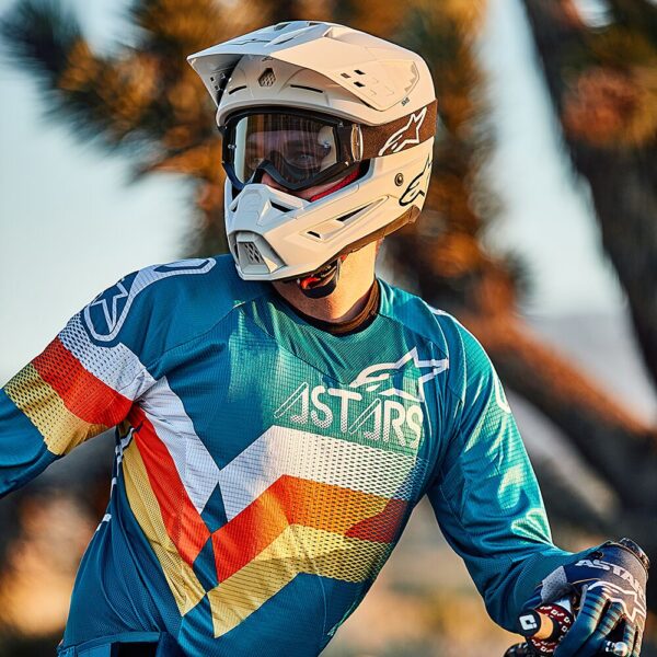 HELMET SM5 SOLID WHT XL - immagine 3