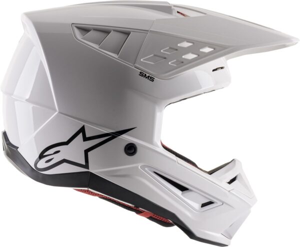 HELMET SM5 SOLID WHT 2X - Image 7