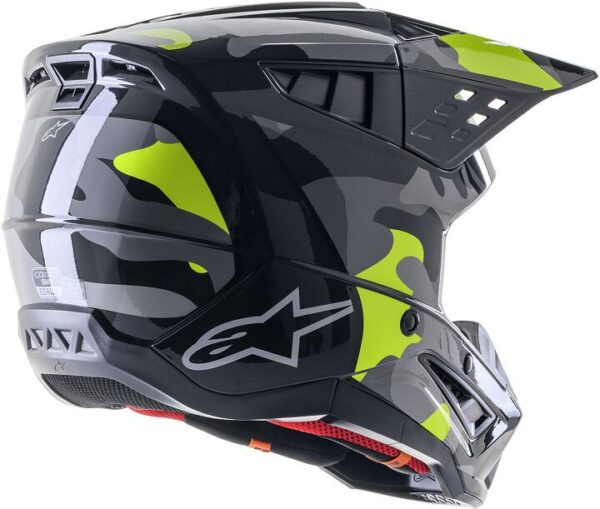 HELMET SM5 ROV2 GY/YLW XS - Image 2