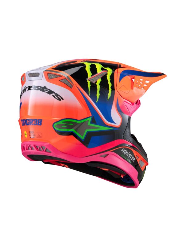HELMET S-M10 DEEGAN OR/PU/PK S - Image 4
