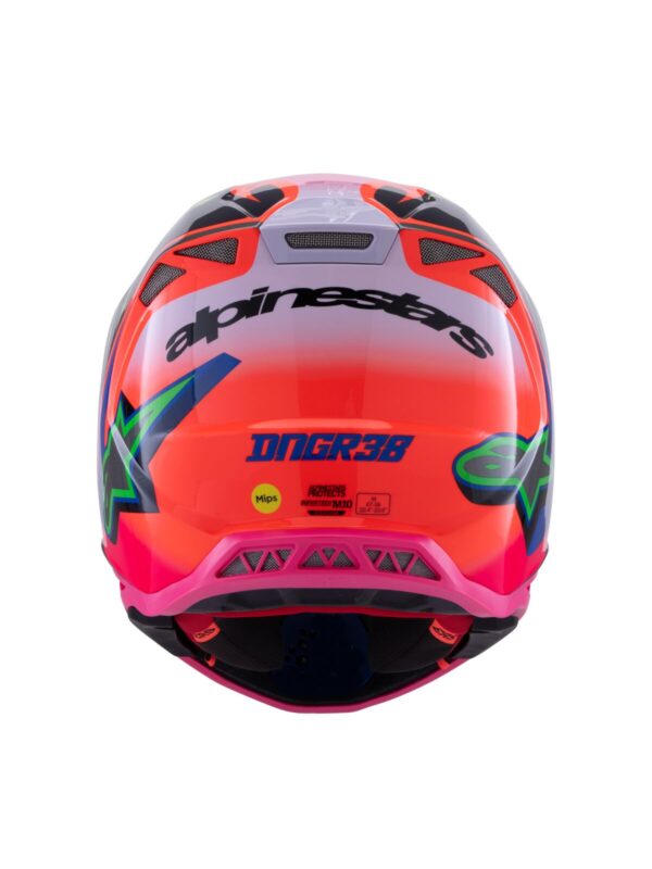 HELMET S-M10 DEEGAN OR/PU/PK L - Image 6