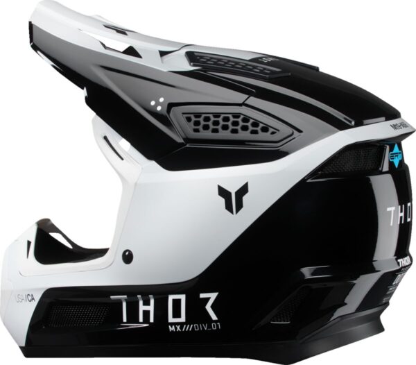 HELMET FLEET STORM BK/WH XL - Image 4
