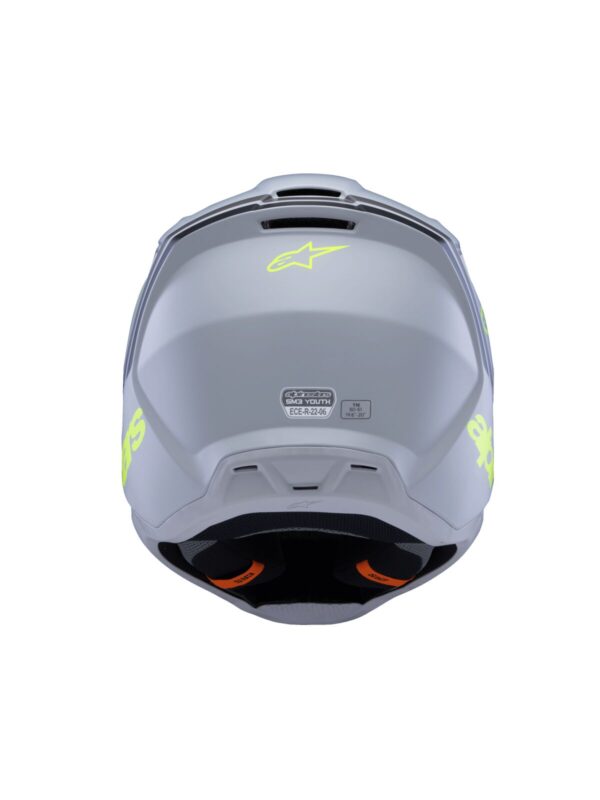 HELMET YTH SM3 RADIUM GY/BLK/Y - Image 3