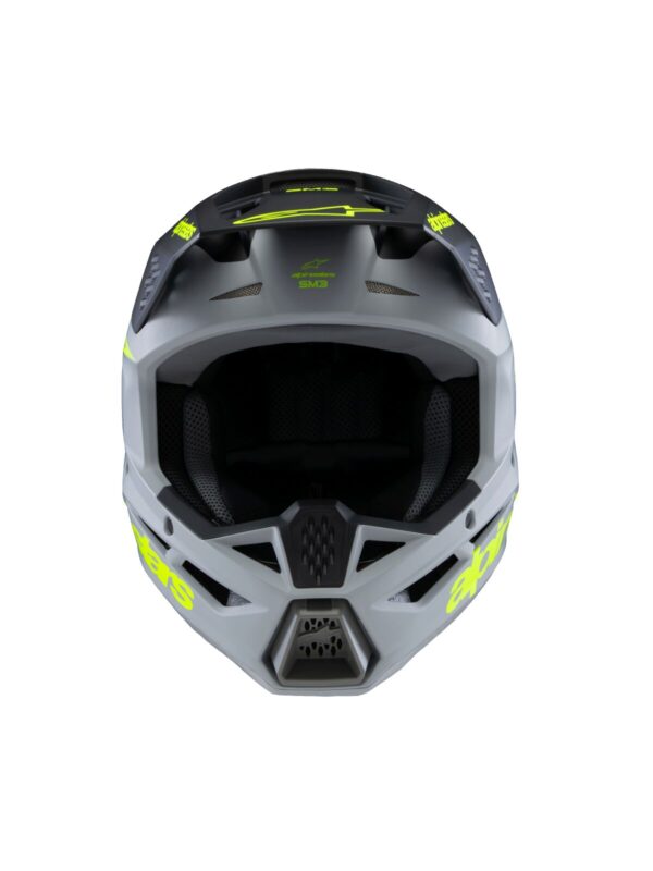 HELMET YTH SM3 RADIUM GY/BLK/Y - Image 4