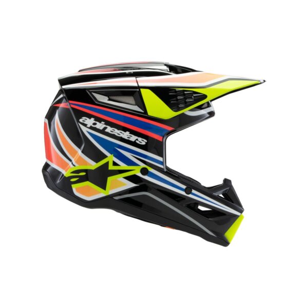 HELMET YTH SM3 WURX BLK/YL/B Y - Image 4
