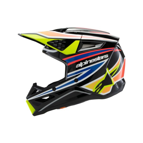 HELMET YTH SM3 WURX BLK/YL/B Y - Image 6