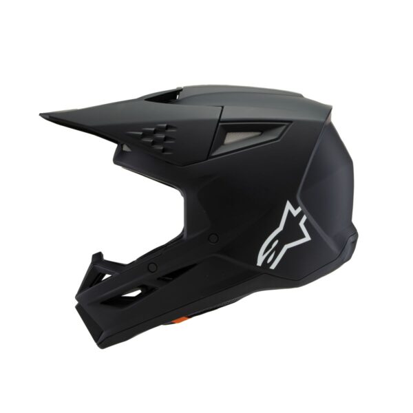 HELMET YTH SM3 SOLID BLACK YM - immagine 3