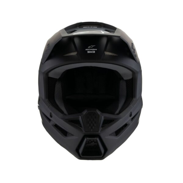 HELMET YTH SM3 SOLID BLACK YL - immagine 5