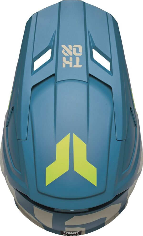 HELMET FLEET YTH FORGE BLUE M - immagine 5