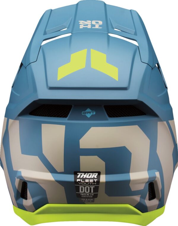 HELMET FLEET YTH FORGE BLUE L - Image 3