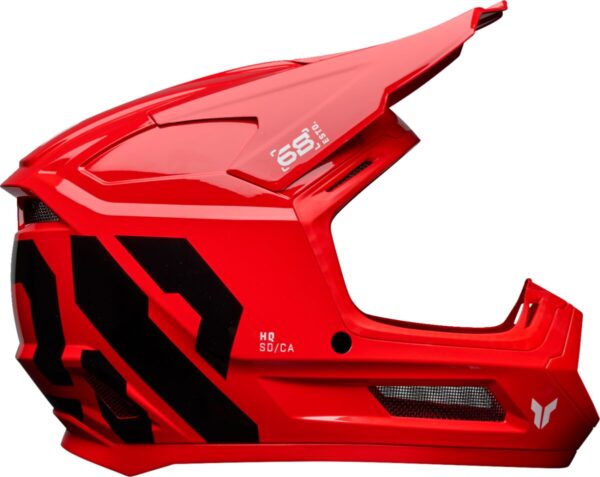HELMET FLEET YOUTH FORGE RED M - Image 2
