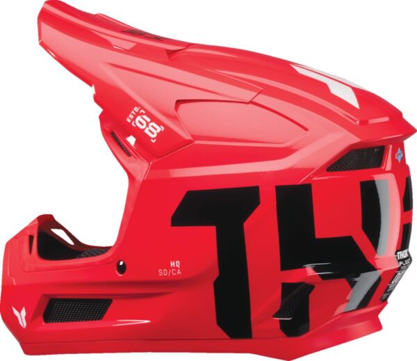 HELMET FLEET YOUTH FORGE RED M - Image 4