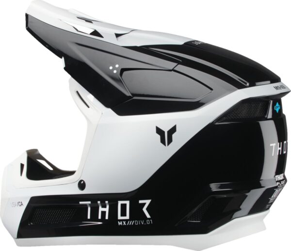 HELMET FLEET YTH STORM BK/WH L - Image 4