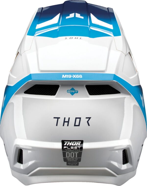 HELMET FLEET YTH STORM WH/NV M - Image 3