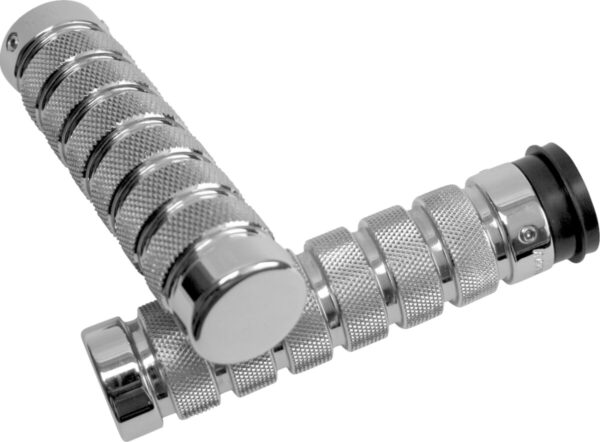 GRIPS CHR KNURLED NOTCHED