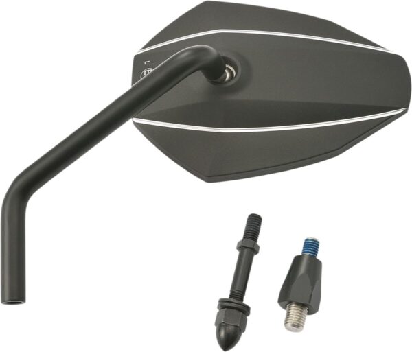 D-MIRROR-7 ROD LEFT ALUMINIUM