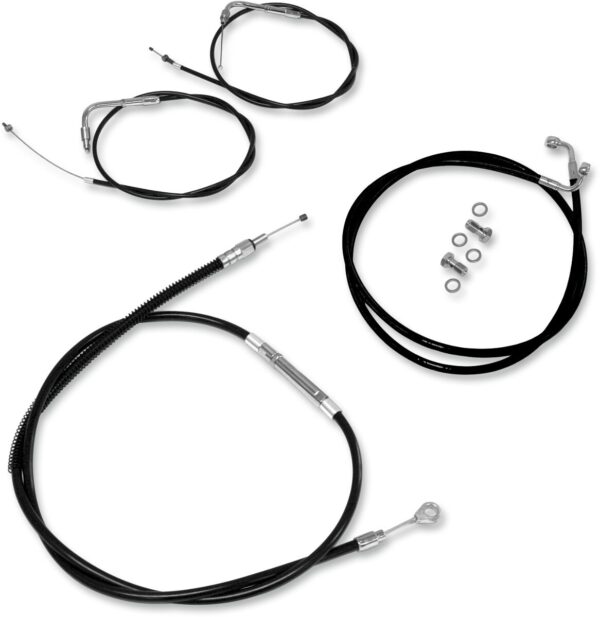 CABLE KIT BLK +2 BOLT