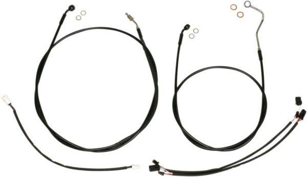CONTROL CABLE KIT XR BLK