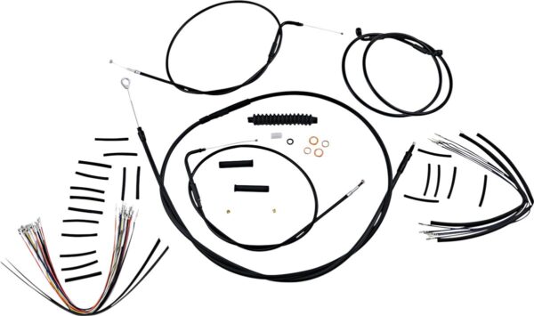 CONTROL CABLE KIT XR BLK