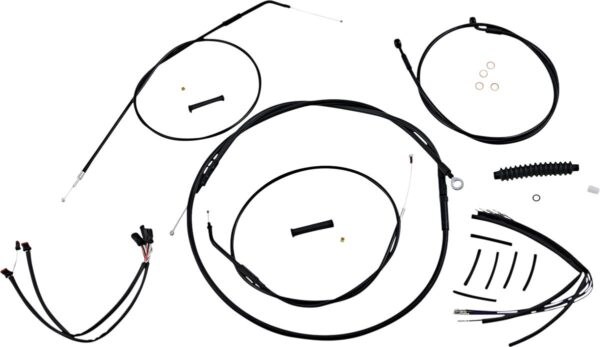 CONTROL CABLE KIT XR BLK