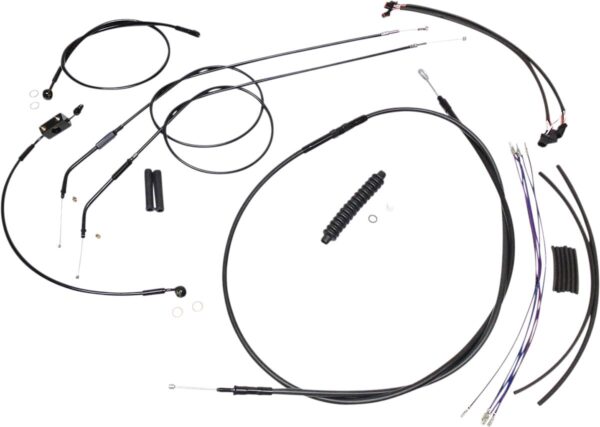 CONTROL CABLE KIT XR BLK