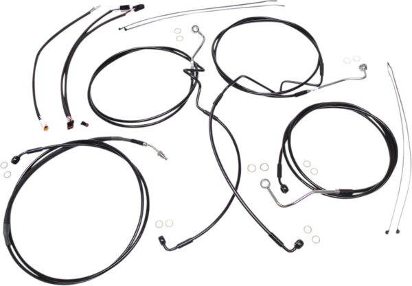 CONTROL CABLE KIT XR BLK