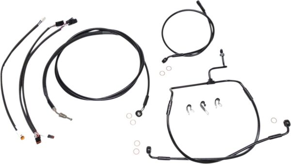 CONTROL CABLE KIT XR BLK