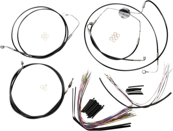 CONTROL CABLE KIT XR BLK