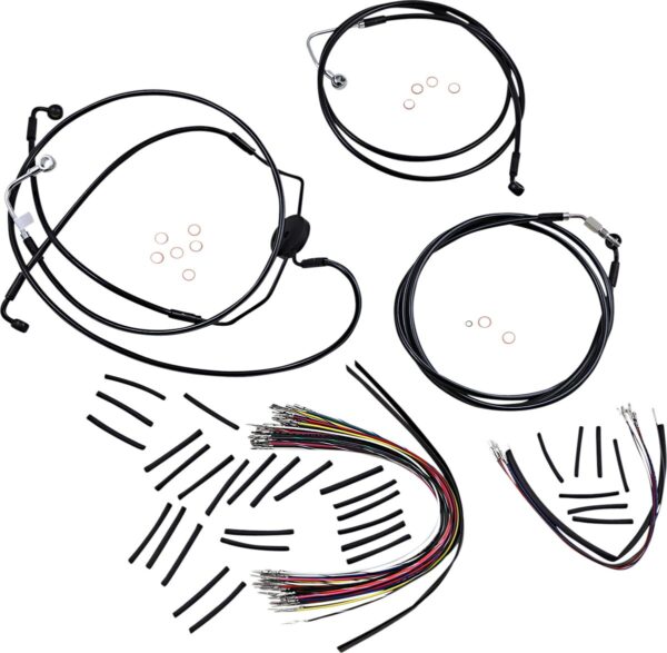 CONTROL CABLE KIT XR BLK