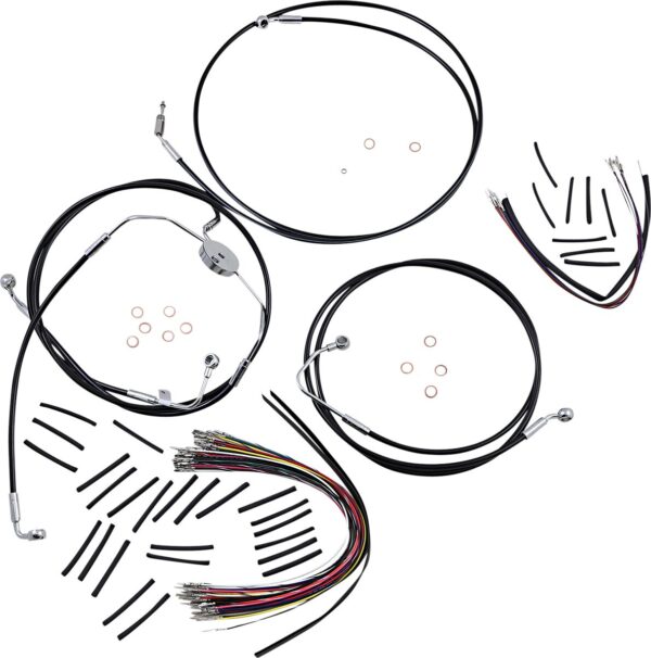 CONTROL CABLE KIT XR BLK